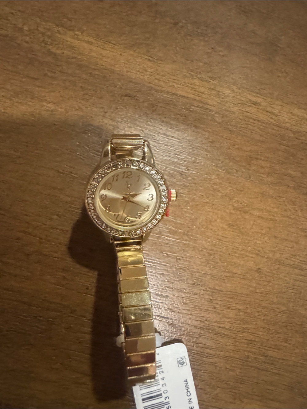 Altar’d State Gold Women's Crystal Accent Bracelet Watch - NWT